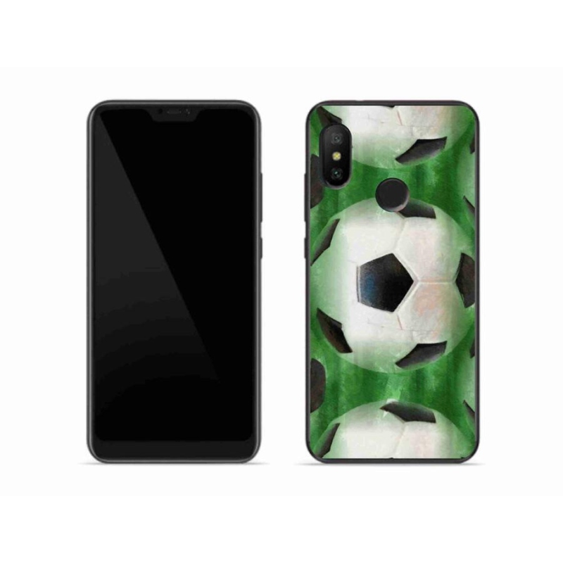 Gélový kryt mmCase na mobil Xiaomi Mi A2 Lite - futbalová lopta