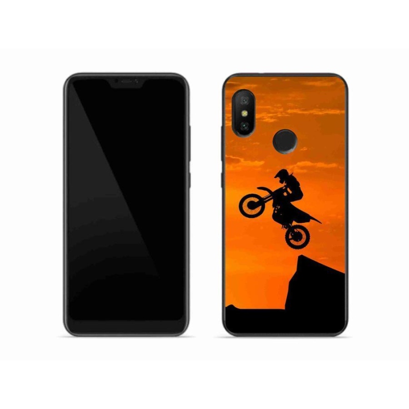 Gélový kryt mmCase na mobil Xiaomi Mi A2 Lite - motocross