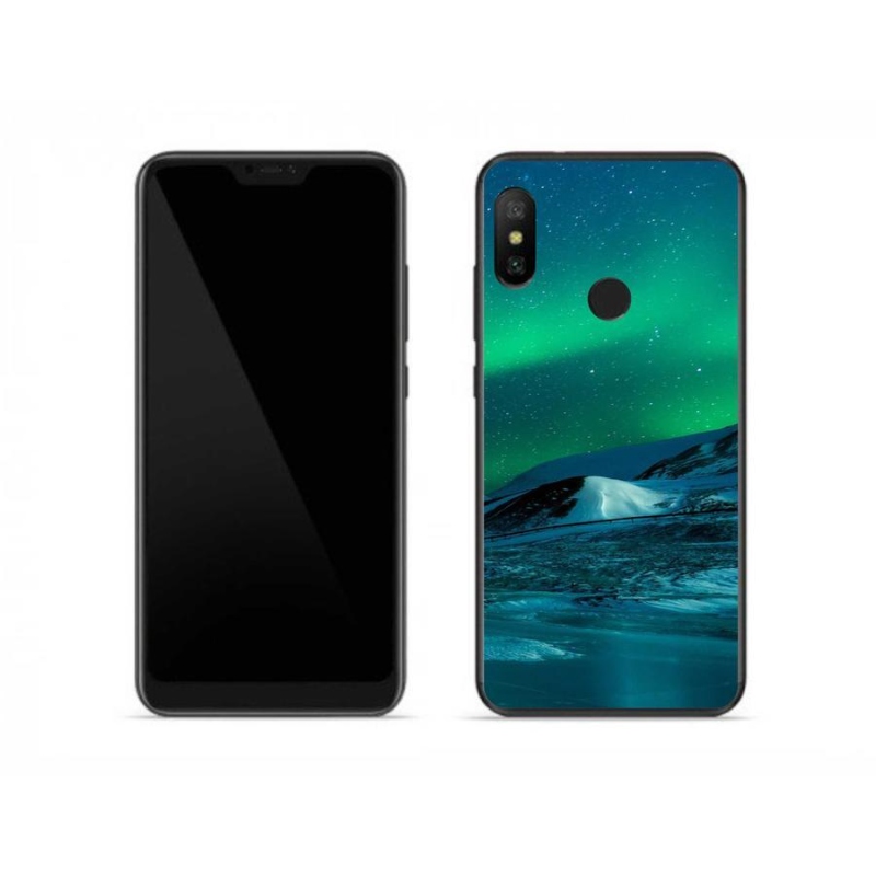 Gélový kryt mmCase na mobil Xiaomi Mi A2 Lite - polárna žiara