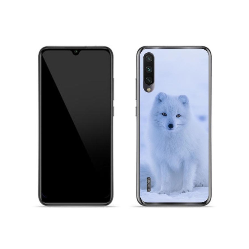 Gélový kryt mmCase na mobil Xiaomi Mi A3 - polárna líška