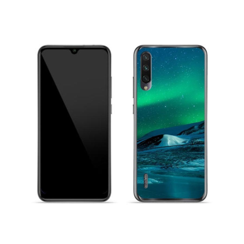 Gélový kryt mmCase na mobil Xiaomi Mi A3 - polárna žiara