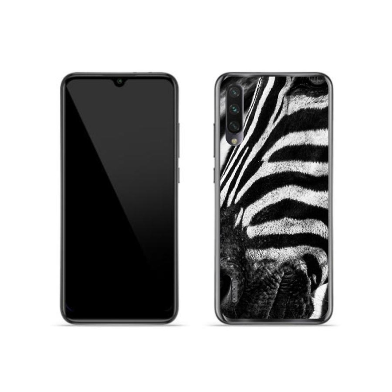 Gélový kryt mmCase na mobil Xiaomi Mi A3 - zebra