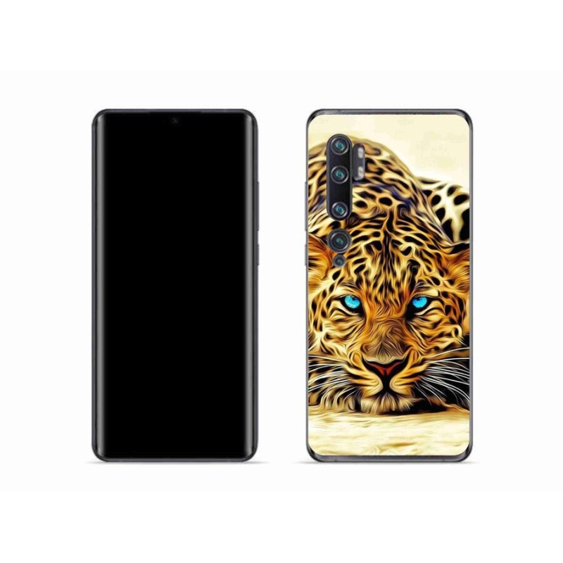 Gélový kryt mmCase na mobil Xiaomi Mi Note 10 - kreslený tiger