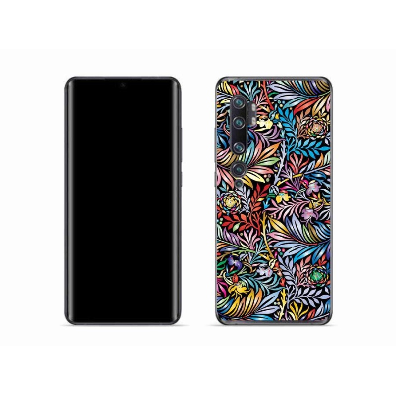 Gélový kryt mmCase na mobil Xiaomi Mi Note 10 - kvety 5