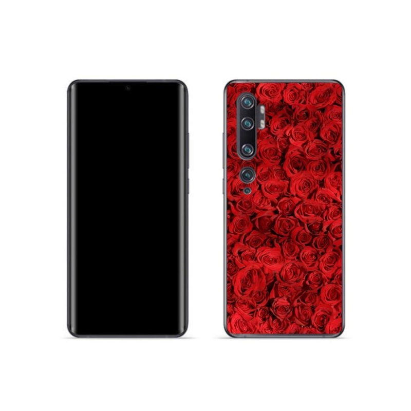 Gélový kryt mmCase na mobil Xiaomi Mi Note 10 - ruža