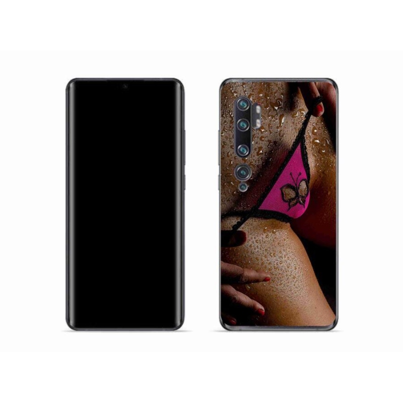 Gélový kryt mmCase na mobil Xiaomi Mi Note 10 - sexy žena