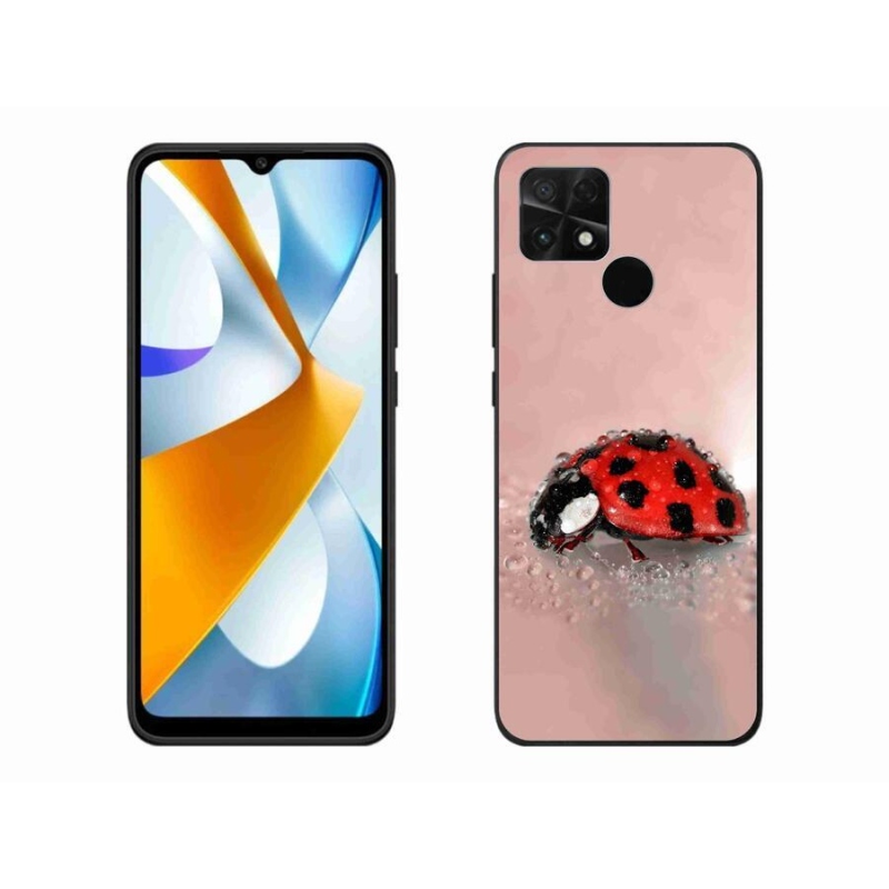 Gélový kryt mmCase na mobil Xiaomi Poco C40 - lienka