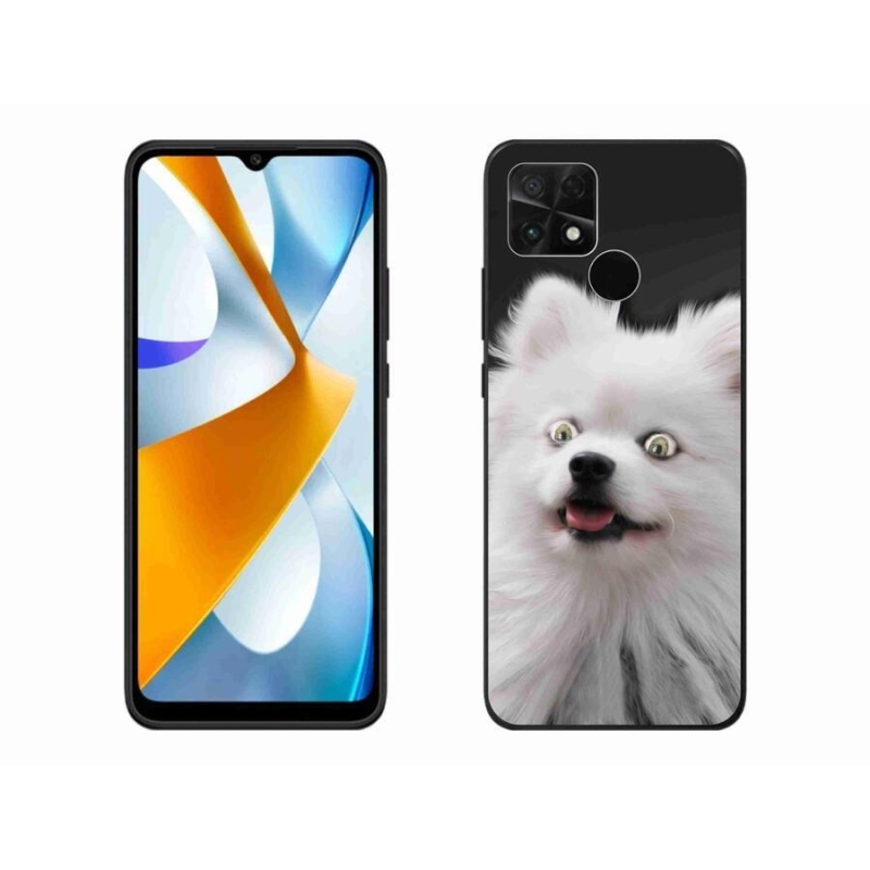 Gélový kryt mmCase na mobil Xiaomi Poco C40 - biely špic