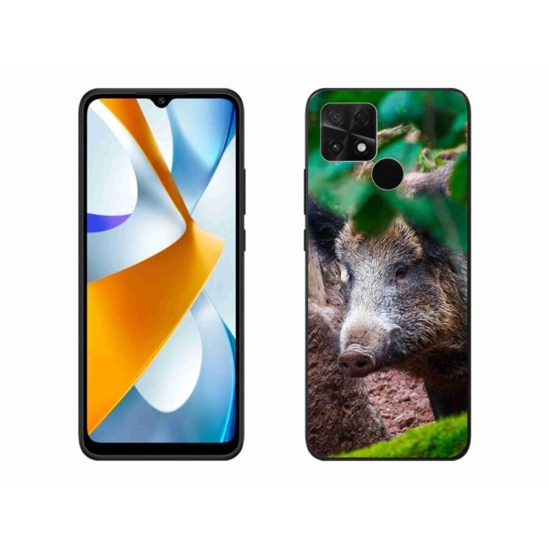 Gélový kryt mmCase na mobil Xiaomi Poco C40 - divoké prasa