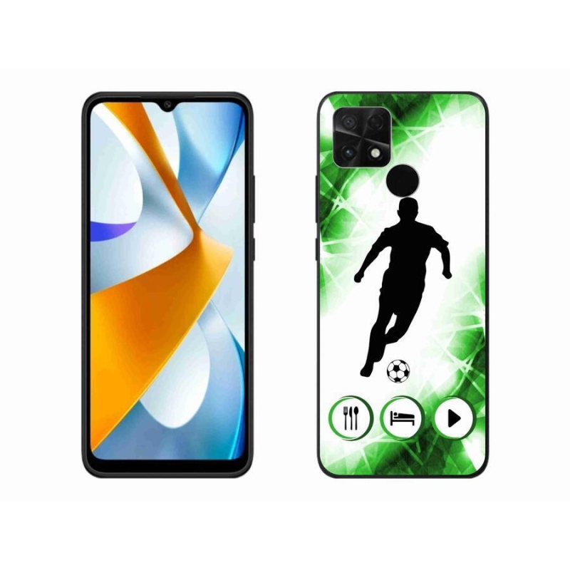 Gélový kryt mmCase na mobil Xiaomi Poco C40 - futbalista