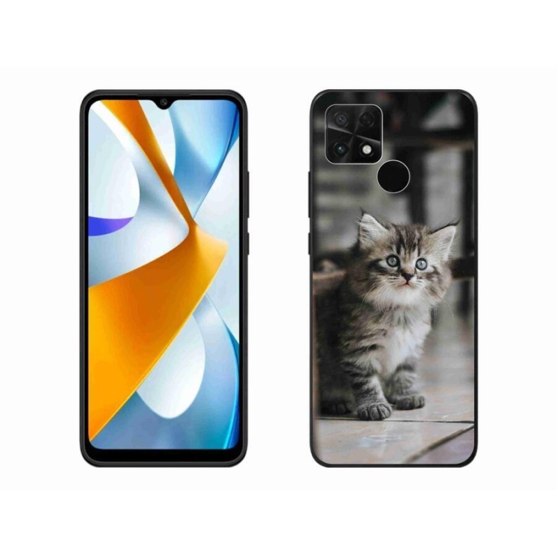 Gélový kryt mmCase na mobil Xiaomi Poco C40 - mačiatko