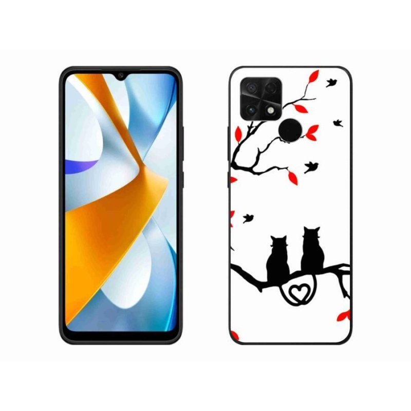 Gélový kryt mmCase na mobil Xiaomi Poco C40 - mačacia láska