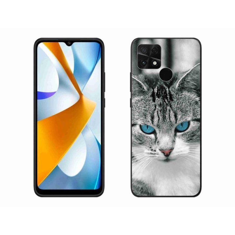 Gélový kryt mmCase na mobil Xiaomi Poco C40 - mačacie pohľad 1