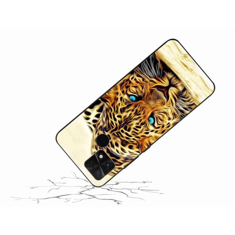 Gélový kryt mmCase na mobil Xiaomi Poco C40 - kreslený tiger