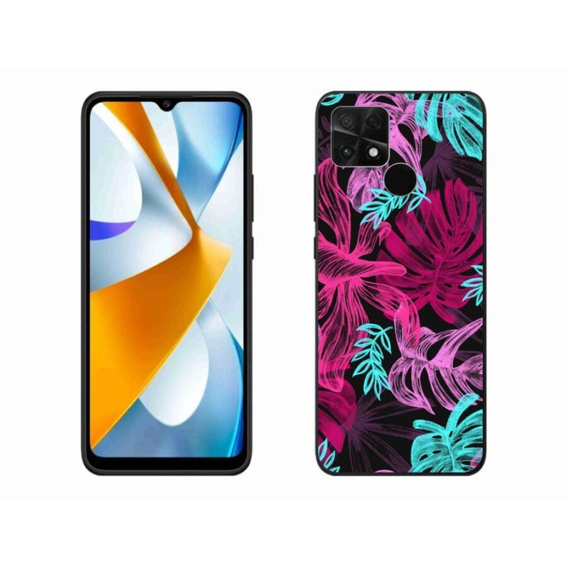 Gélový kryt mmCase na mobil Xiaomi Poco C40 - kvety 1