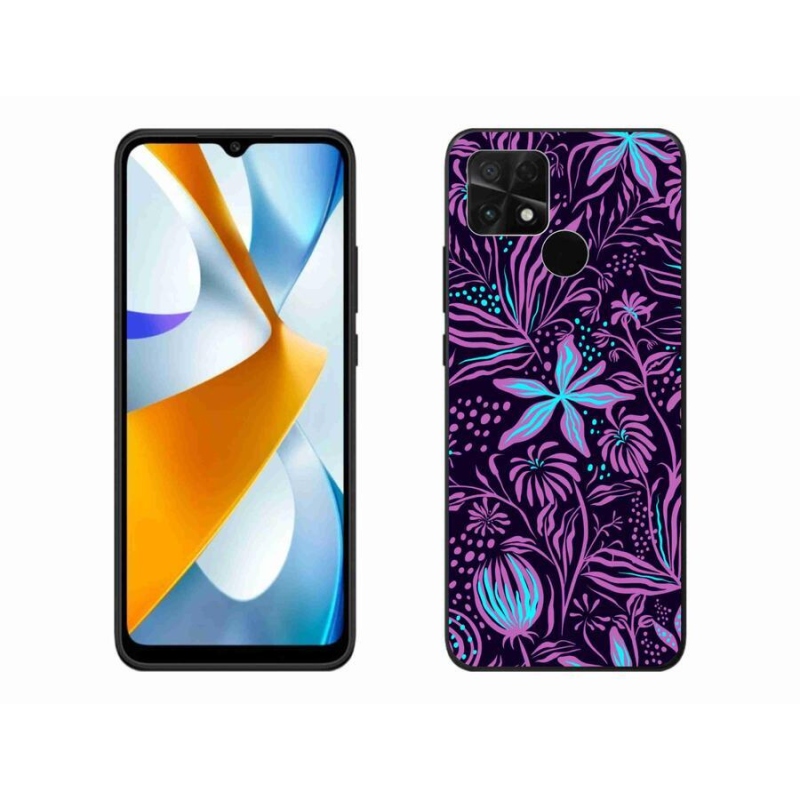 Gélový kryt mmCase na mobil Xiaomi Poco C40 - kvety 2