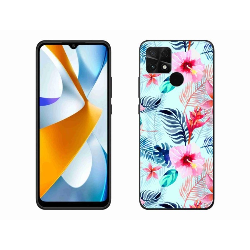 Gélový kryt mmCase na mobil Xiaomi Poco C40 - kvety