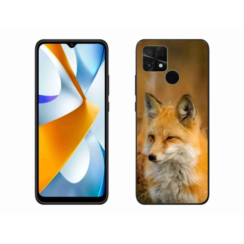 Gélový kryt mmCase na mobil Xiaomi Poco C40 - líška