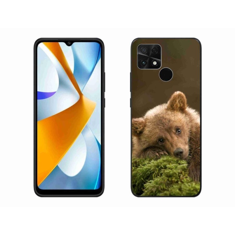 Gélový kryt mmCase na mobil Xiaomi Poco C40 - medveď