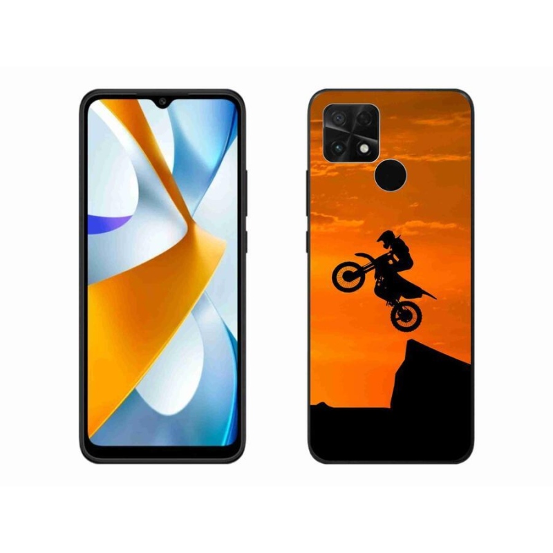 Gélový kryt mmCase na mobil Xiaomi Poco C40 - motocross