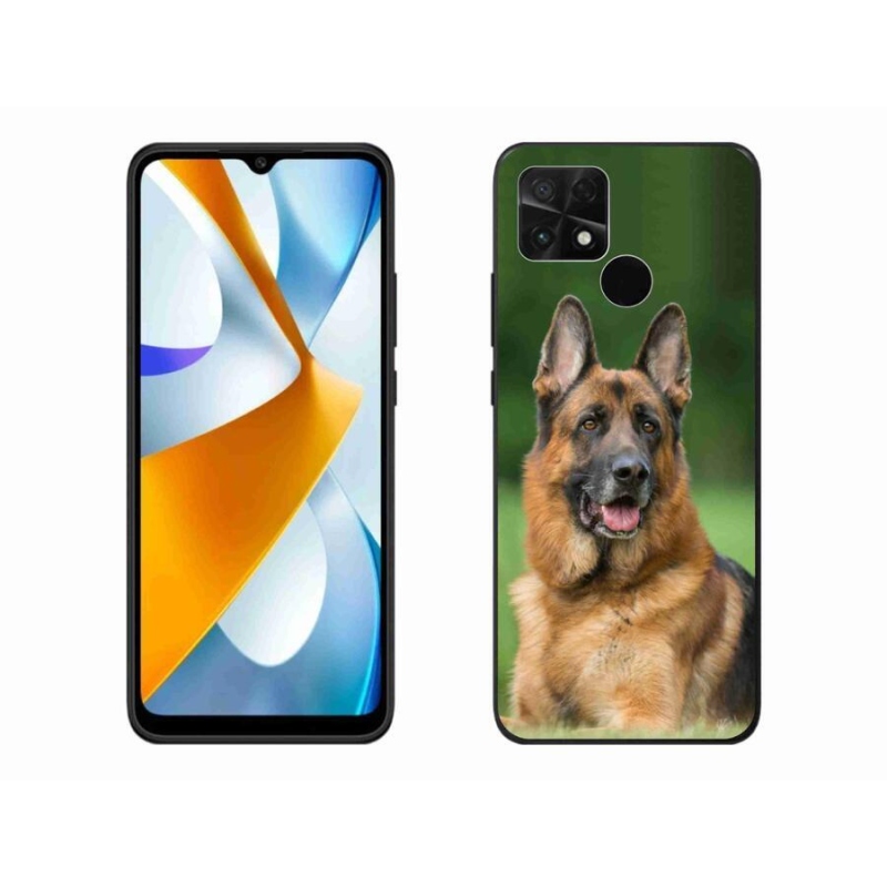 Gélový kryt mmCase na mobil Xiaomi Poco C40 - nemecký ovčiak