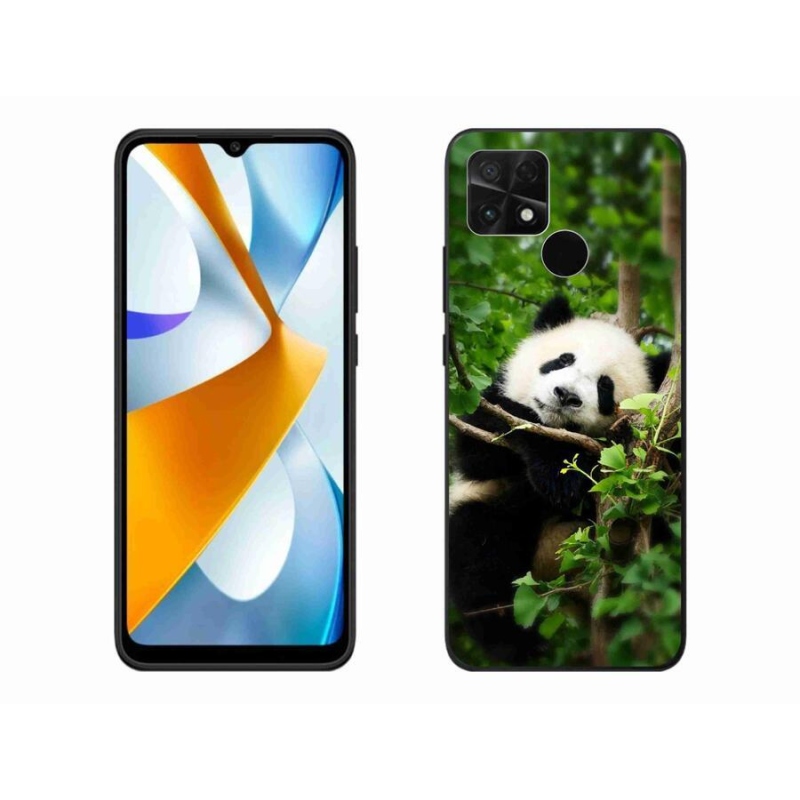 Gélový kryt mmCase na mobil Xiaomi Poco C40 - panda