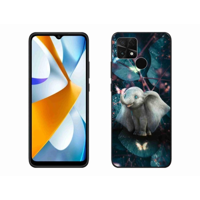 Gélový kryt mmCase na mobil Xiaomi Poco C40 - roztomilý slon