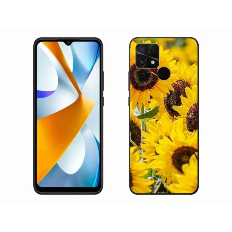 Gélový kryt mmCase na mobil Xiaomi Poco C40 - slnečnica