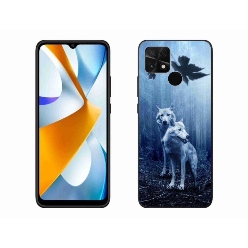 Gélový kryt mmCase na mobil Xiaomi Poco C40 - vlci v lese