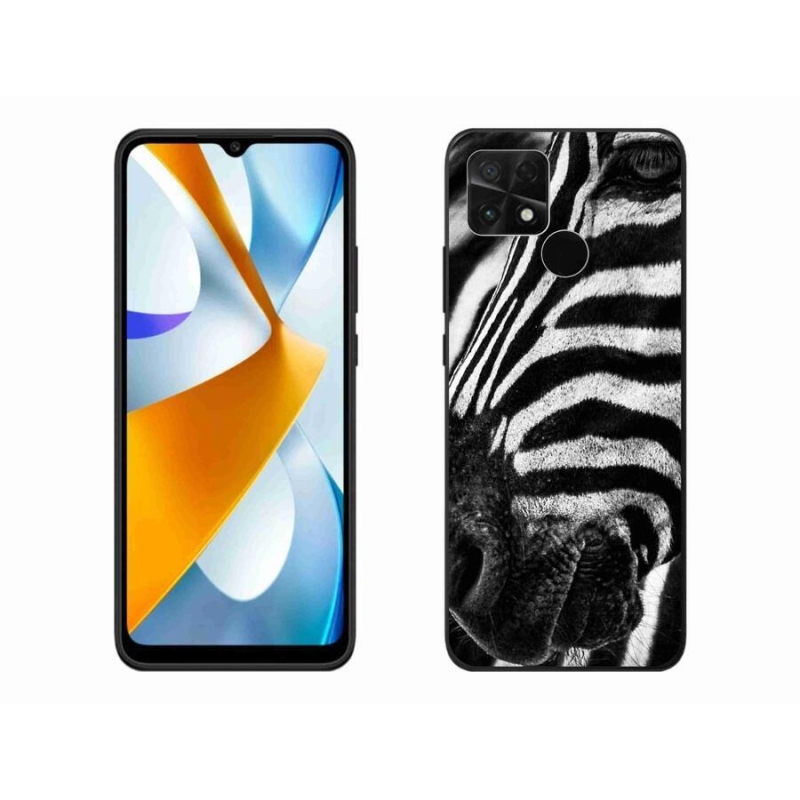 Gélový kryt mmCase na mobil Xiaomi Poco C40 - zebra