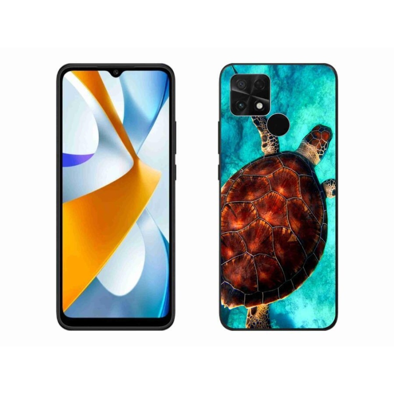 Gélový kryt mmCase na mobil Xiaomi Poco C40 - korytnačka