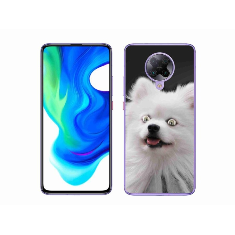 Gélový kryt mmCase na mobil Xiaomi Poco F2 Pro - biely špic