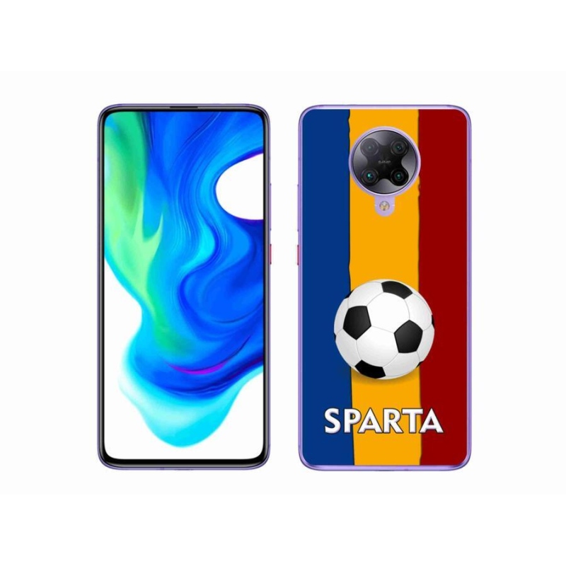 Gélový kryt mmCase na mobil Xiaomi Poco F2 Pro - futbal 1