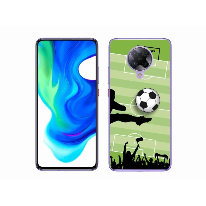 Gélový kryt mmCase na mobil Xiaomi Poco F2 Pro - futbal 3