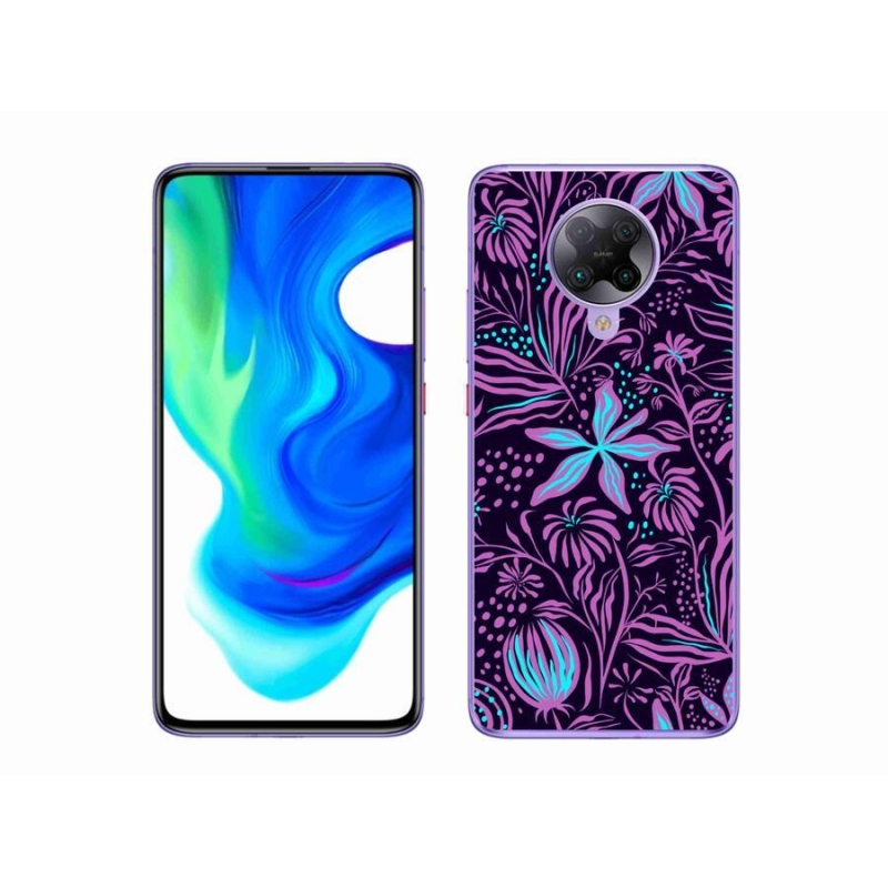 Gélový kryt mmCase na mobil Xiaomi Poco F2 Pro - kvety 2