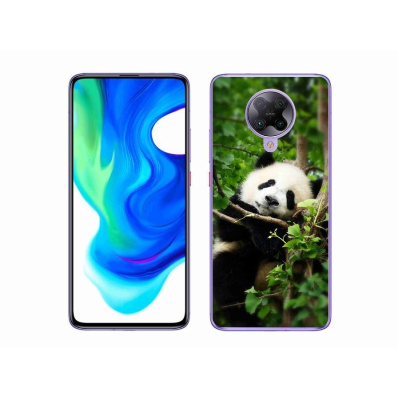 Gélový kryt mmCase na mobil Xiaomi Poco F2 Pro - panda