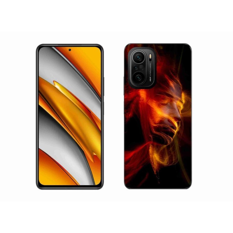 Gélový kryt mmCase na mobil Xiaomi Poco F3 - abstrakt 18