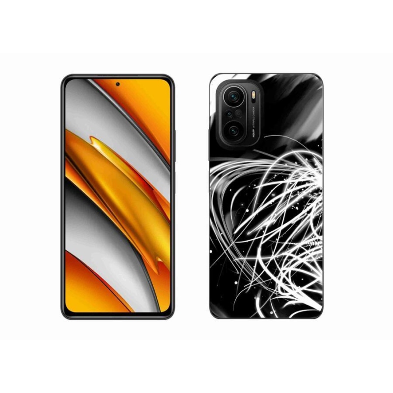 Gélový kryt mmCase na mobil Xiaomi Poco F3 - abstrakt 2