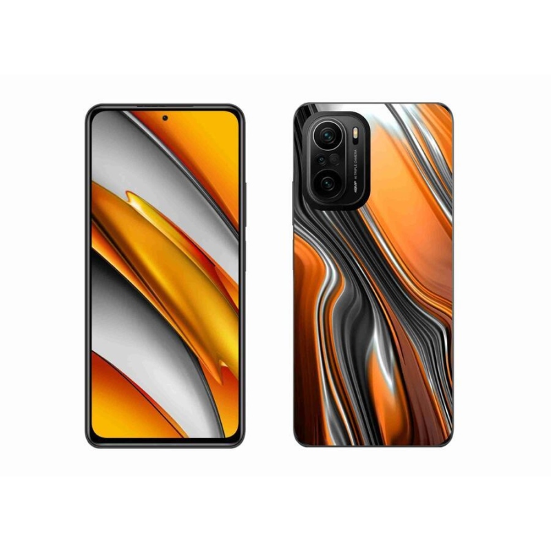 Gélový kryt mmCase na mobil Xiaomi Poco F3 - abstrakt 3