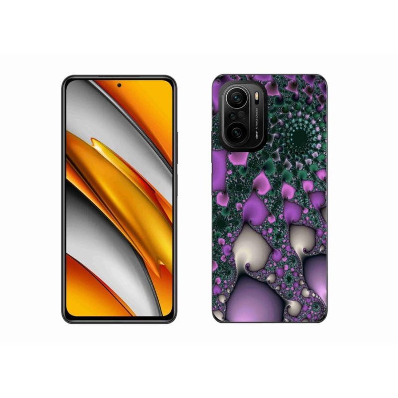 Gélový kryt mmCase na mobil Xiaomi Poco F3 - abstrakt 7