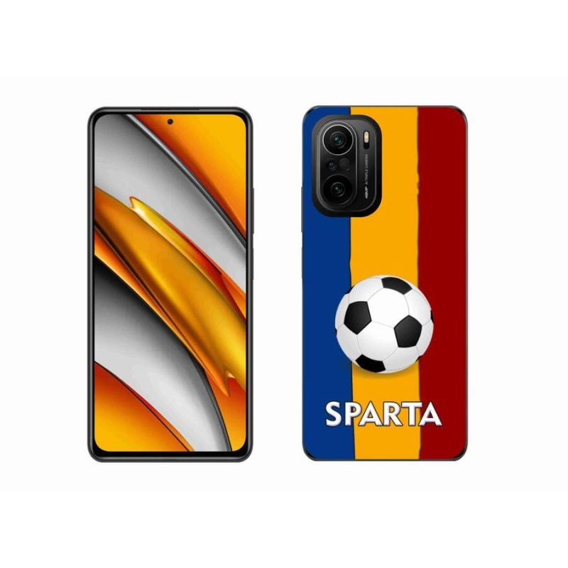 Gélový kryt mmCase na mobil Xiaomi Poco F3 - futbal 1