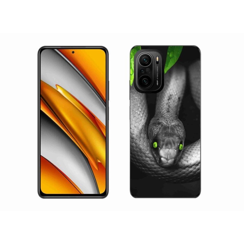 Gélový kryt mmCase na mobil Xiaomi Poco F3 - had