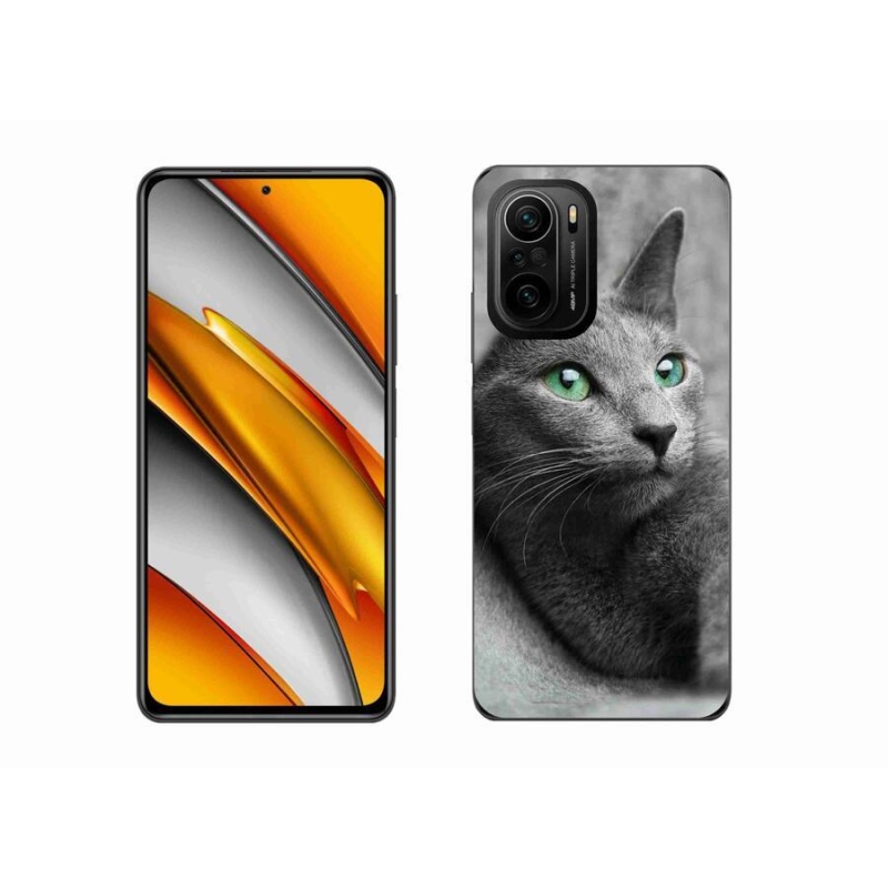 Gélový kryt mmCase na mobil Xiaomi Poco F3 - mačka 2