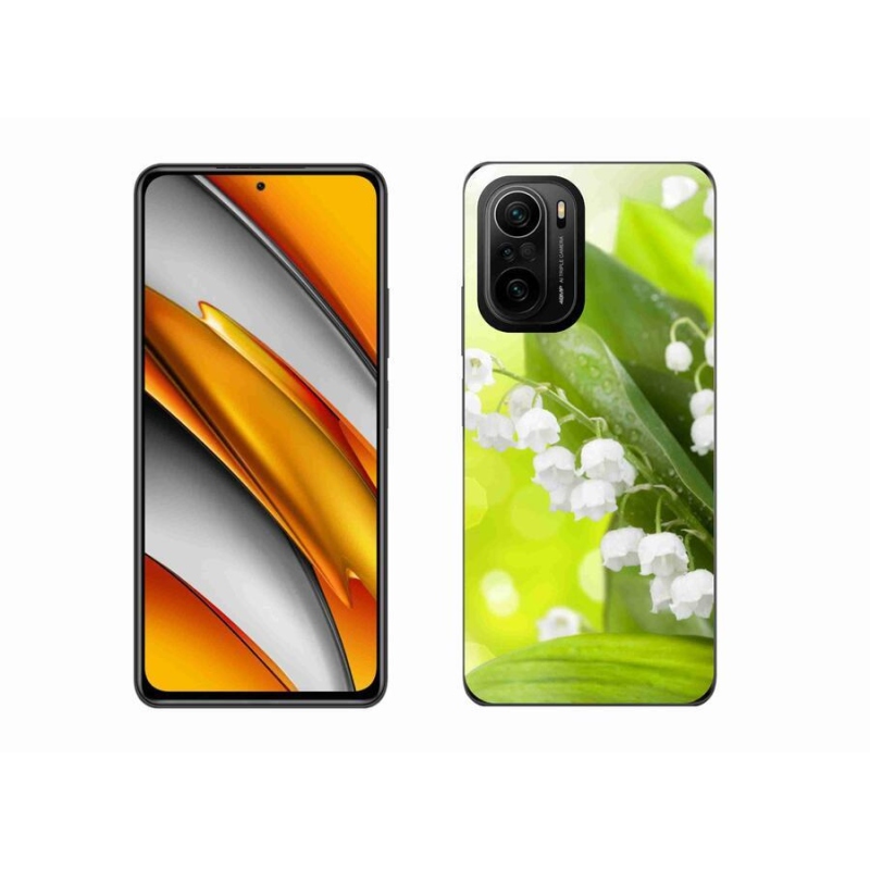 Gélový kryt mmCase na mobil Xiaomi Poco F3 - konvalinka