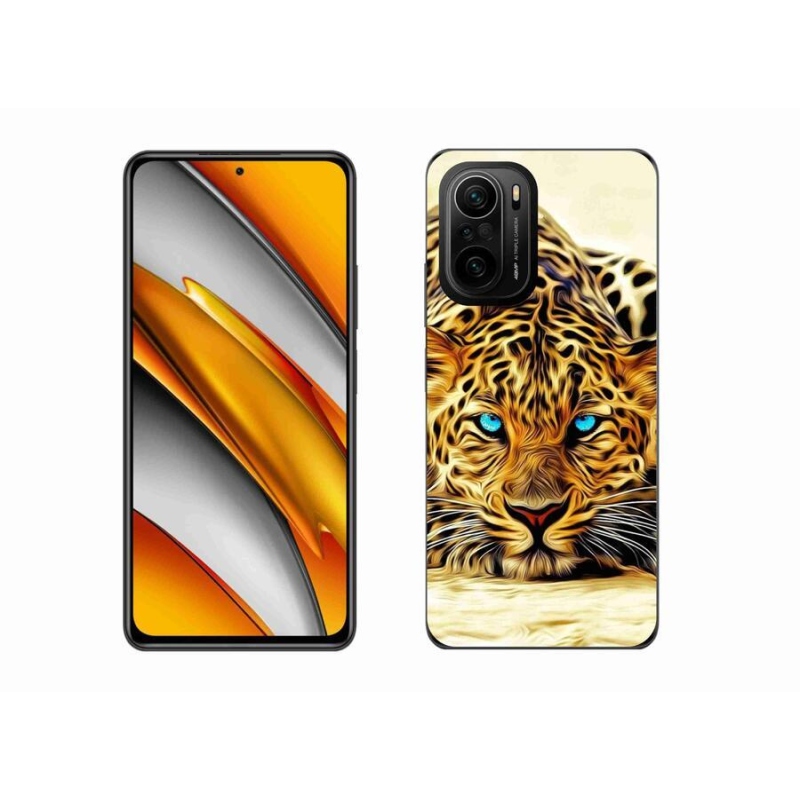 Gélový kryt mmCase na mobil Xiaomi Poco F3 - kreslený tiger