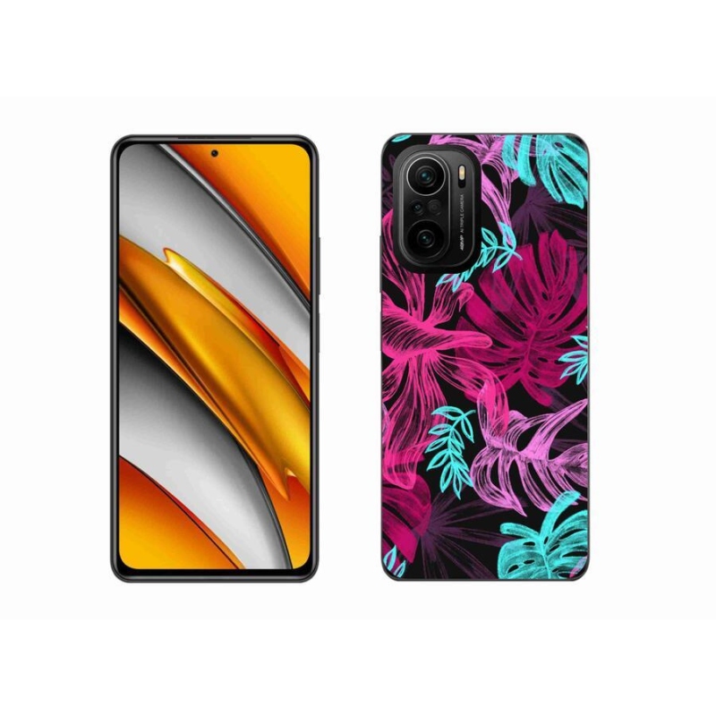 Gélový kryt mmCase na mobil Xiaomi Poco F3 - kvety 1