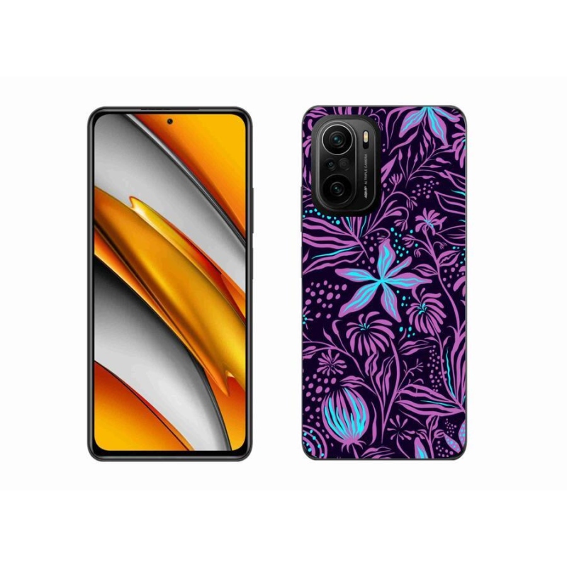 Gélový kryt mmCase na mobil Xiaomi Poco F3 - kvety 2