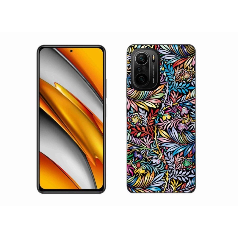 Gélový kryt mmCase na mobil Xiaomi Poco F3 - kvety 5