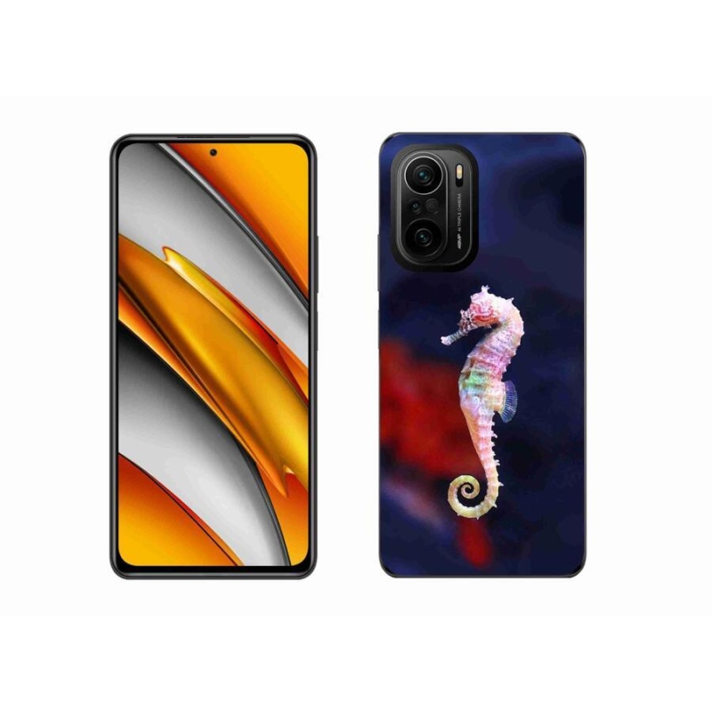 Gélový kryt mmCase na mobil Xiaomi Poco F3 - morský koník