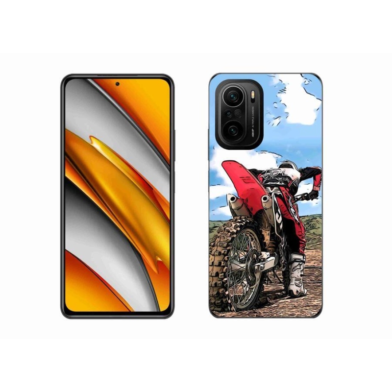 Gélový kryt mmCase na mobil Xiaomi Poco F3 - moto